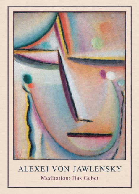 Alexej von Jawlensky Meditation: Das Gebet No4 - Poster