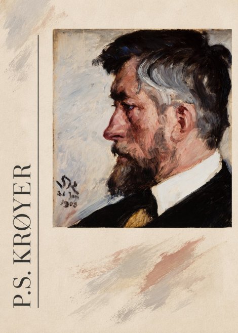 P.S. Krøyer Self-portrait IV No3 - Poster