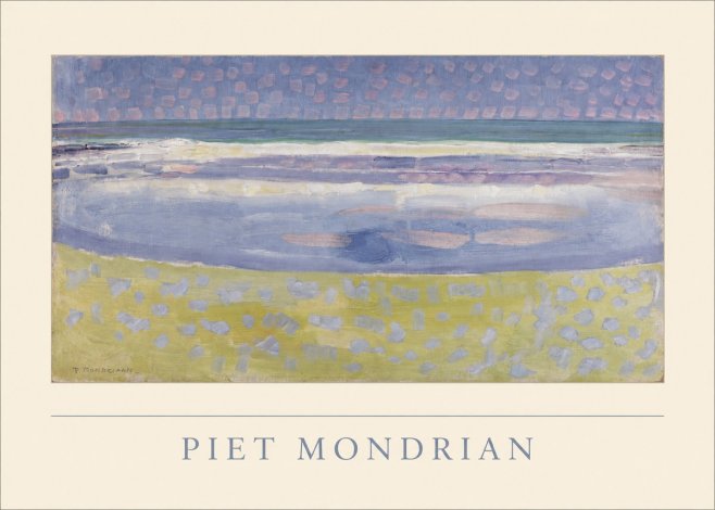 Piet Mondrian The Sea No3 - Poster