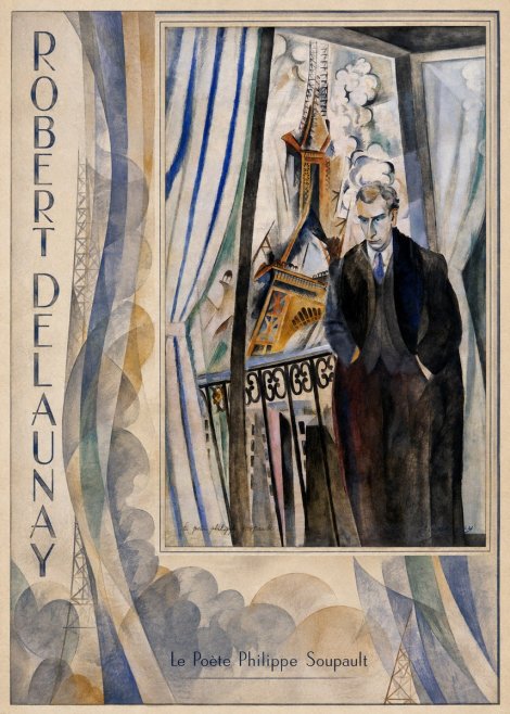 Robert Delaunay Le Poète Philippe Soupault No6 - Poster