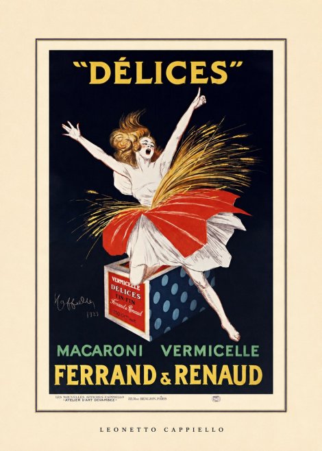 Leonetto Cappiello Délices II No4 - Poster