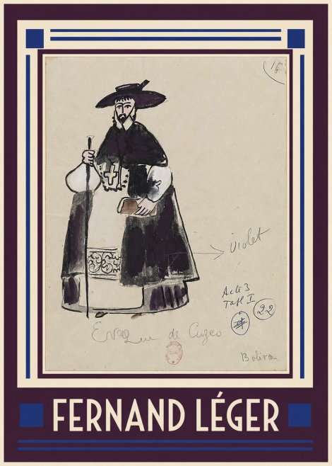 Fernand Léger Evêque De Cuzco No1 - Poster