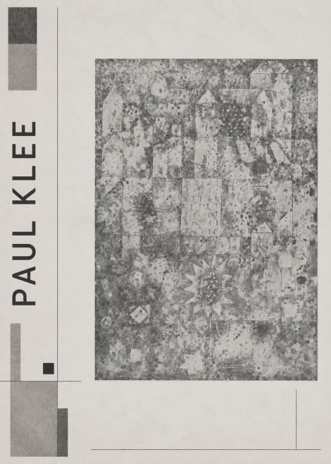 Paul Klee Town and Country No2 - Poster