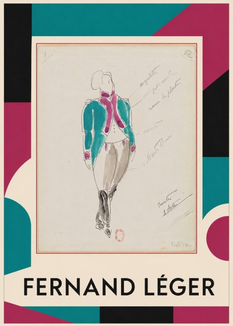 Fernand Léger Bolivar XIV No1 - Poster