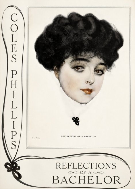 Coles Phillips Reflections of a Bachelor No2 - Poster