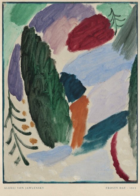 Alexej von Jawlensky Frosty Day No6 - Poster