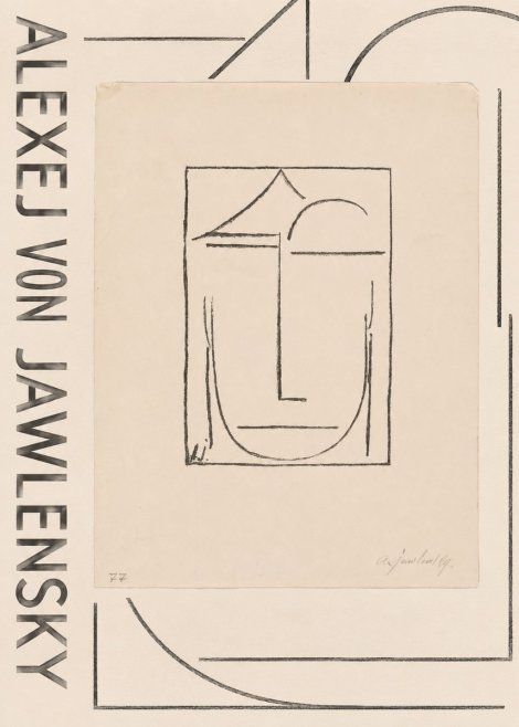 Alexej von Jawlensky Abstract Head No6 - Poster