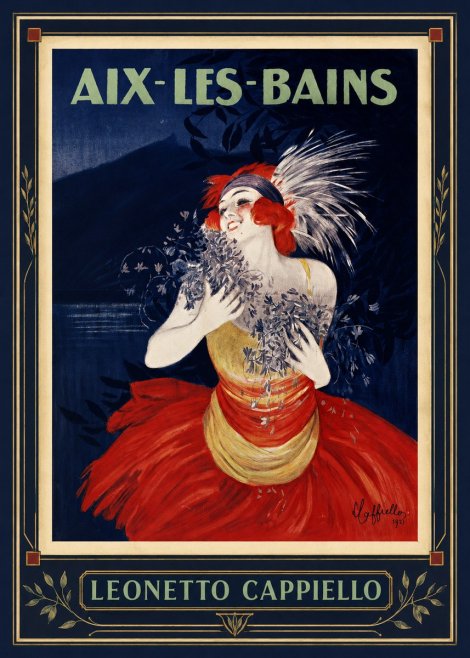 Leonetto Cappiello Aix-les-bains No1 - Poster