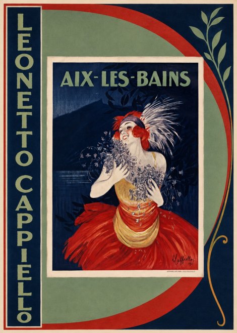 Leonetto Cappiello Aix-les-bains No4 - Poster