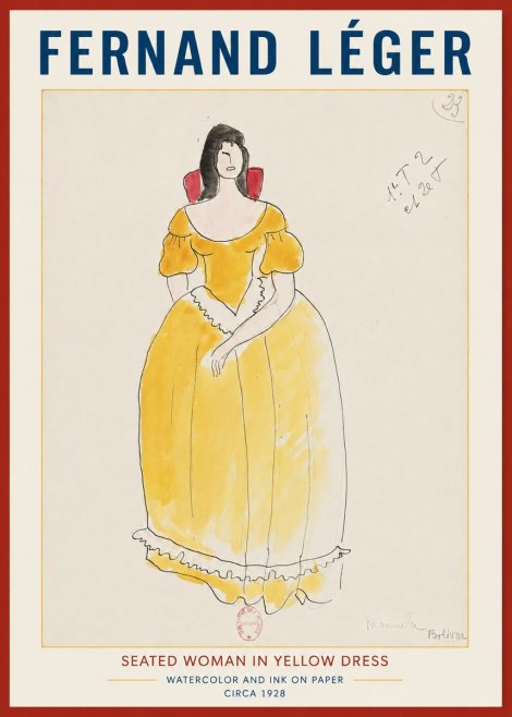 Fernand Léger Manuela Bolívar II No2 - Poster