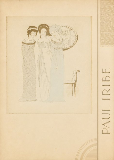 Paul Iribe Elegant Figures No2 - Poster