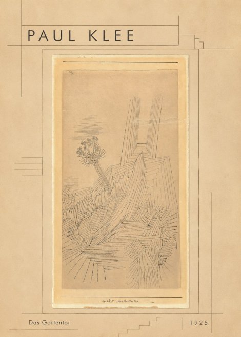 Paul Klee Das Gartentor I No1 - Poster