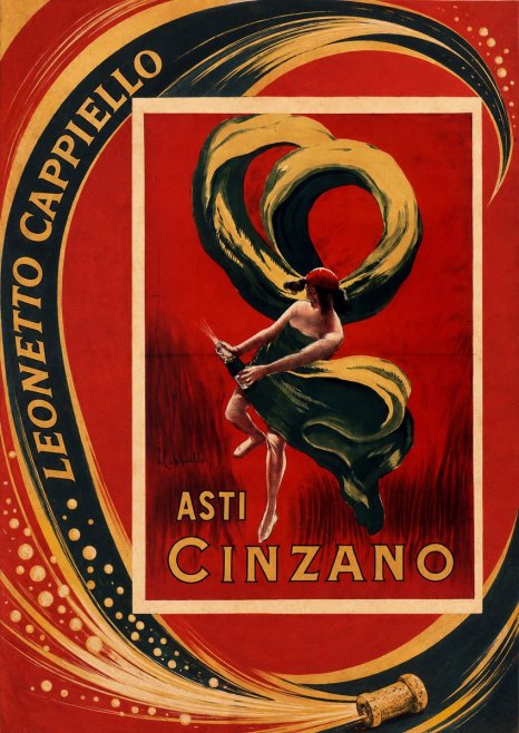 Leonetto Cappiello Asti Cinzano II No2 - Poster