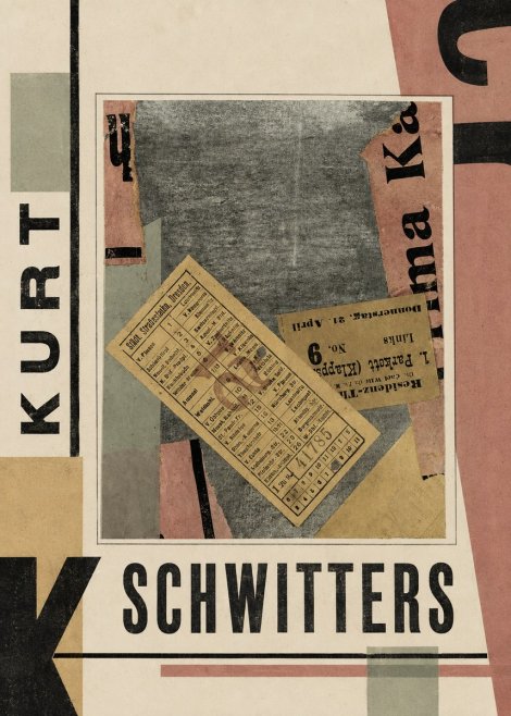 Kurt Schwitters Merz Collage No5 - Poster