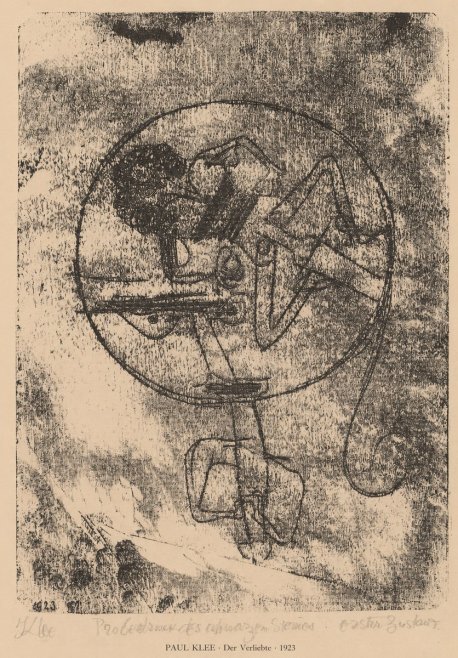Paul Klee Der Verliebte III No6 - Poster
