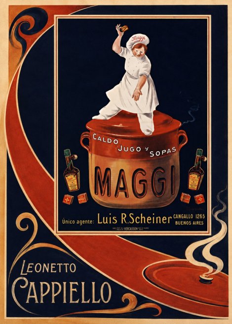 Leonetto Cappiello Maggi No3 - Poster