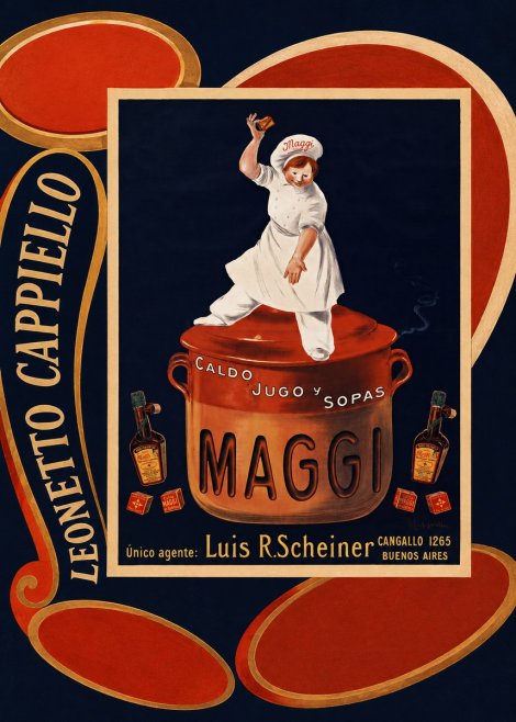 Leonetto Cappiello Maggi No4 - Poster