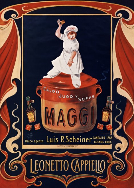 Leonetto Cappiello Maggi No5 - Poster