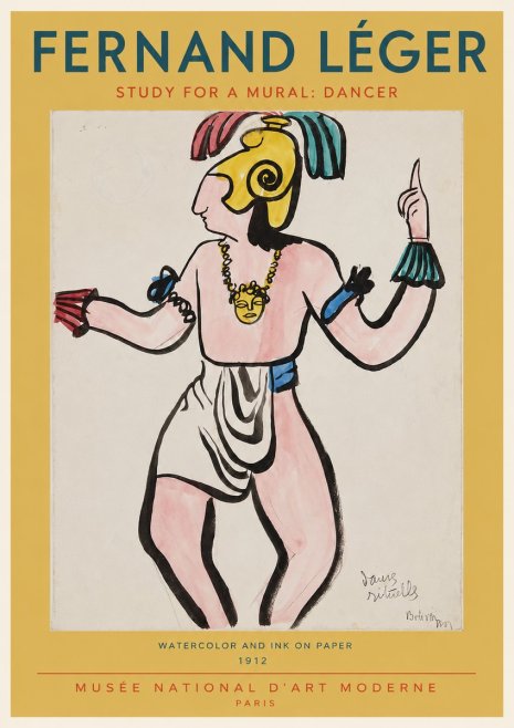 Fernand Léger Dans Rituelles No2 - Poster