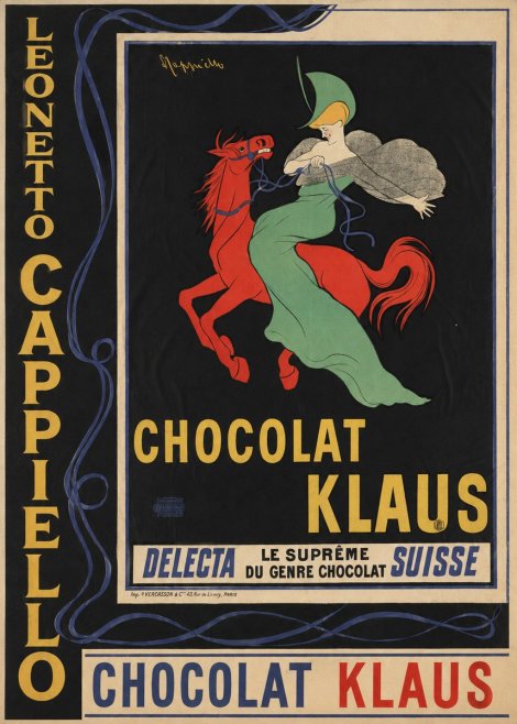 Leonetto Cappiello Chocolat Klaus III No4 - Poster