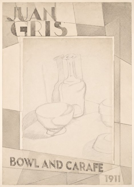 Juan Gris Bowl and Carafe No2 - Poster