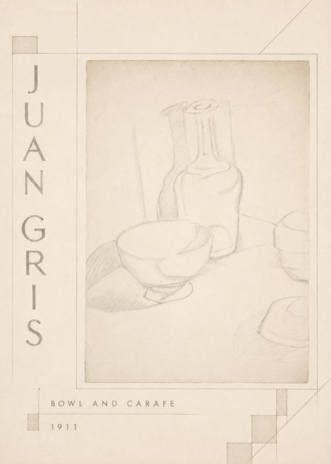 Juan Gris Bowl and Carafe No3 - Poster