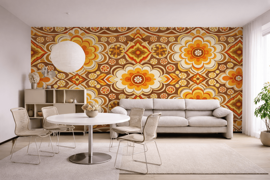 Sunny Floral Tapestry