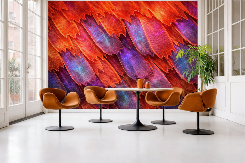 Iridescent Feathers