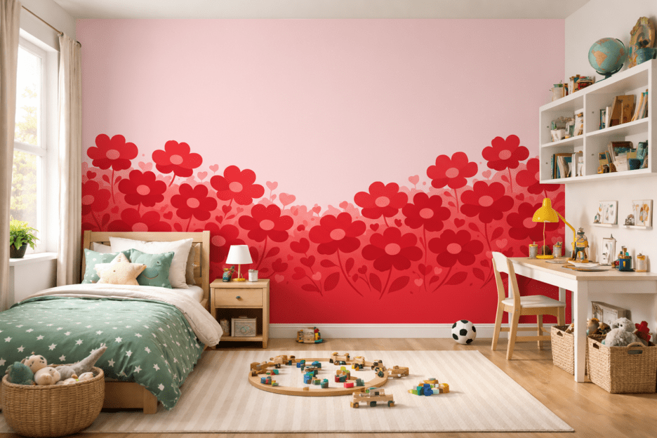 Petal Mural Cascade