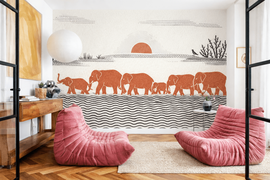 Sunset Elephant Parade