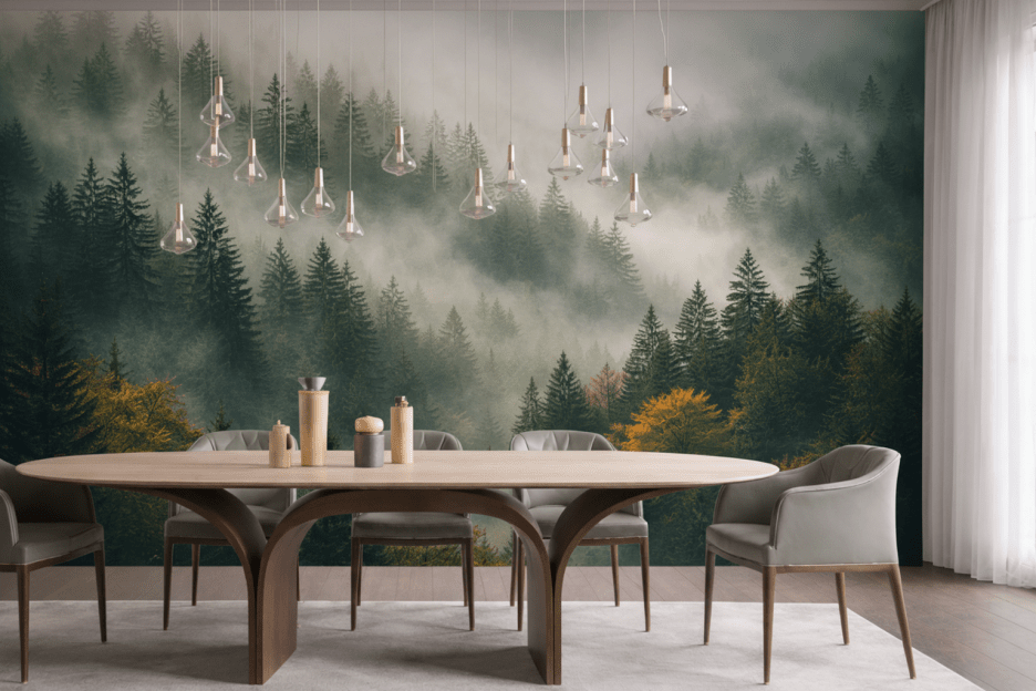 Misty Forest Canopy