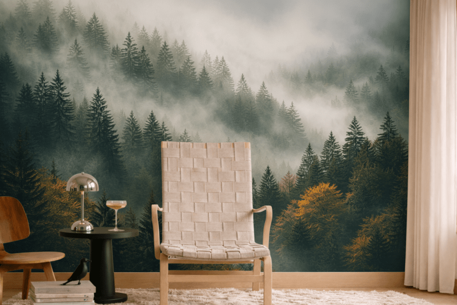 Misty Forest Canopy