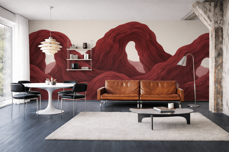 Crimson Kelp Undulations