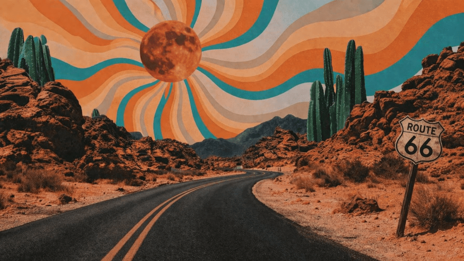 Sundrenched Canyon