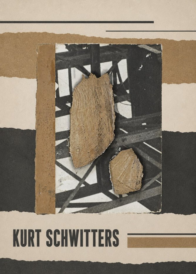 Kurt Schwitters Merz Collage with Found Objects No3 - Poster
