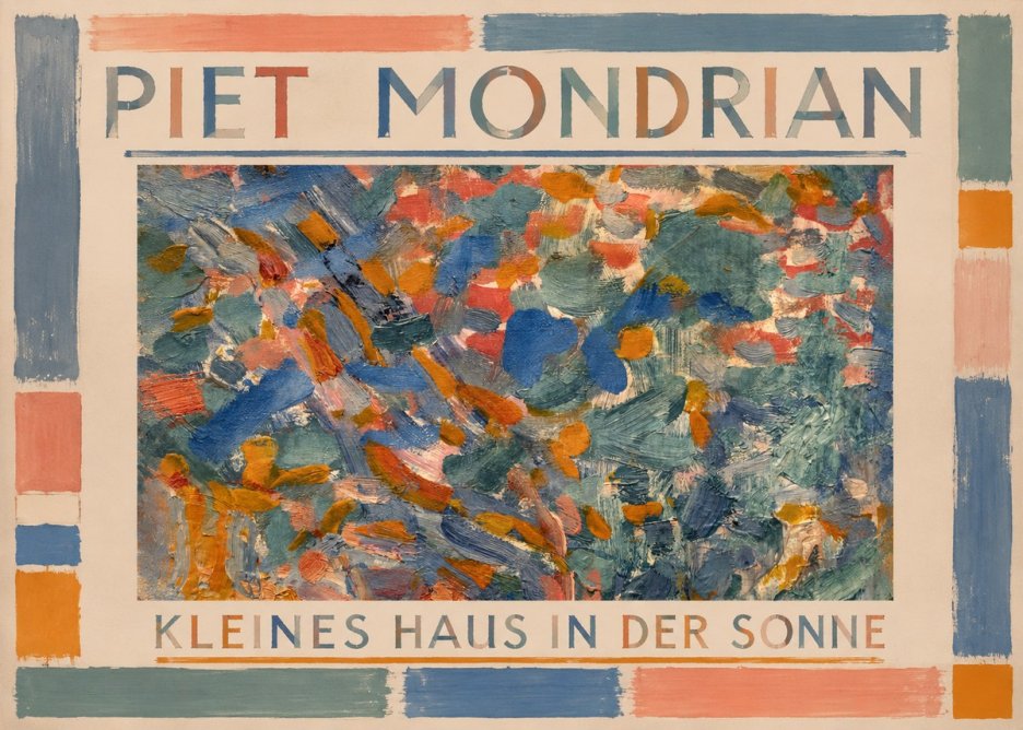 Piet Mondrian Kleines Haus in Der Sonne I No1 - Poster