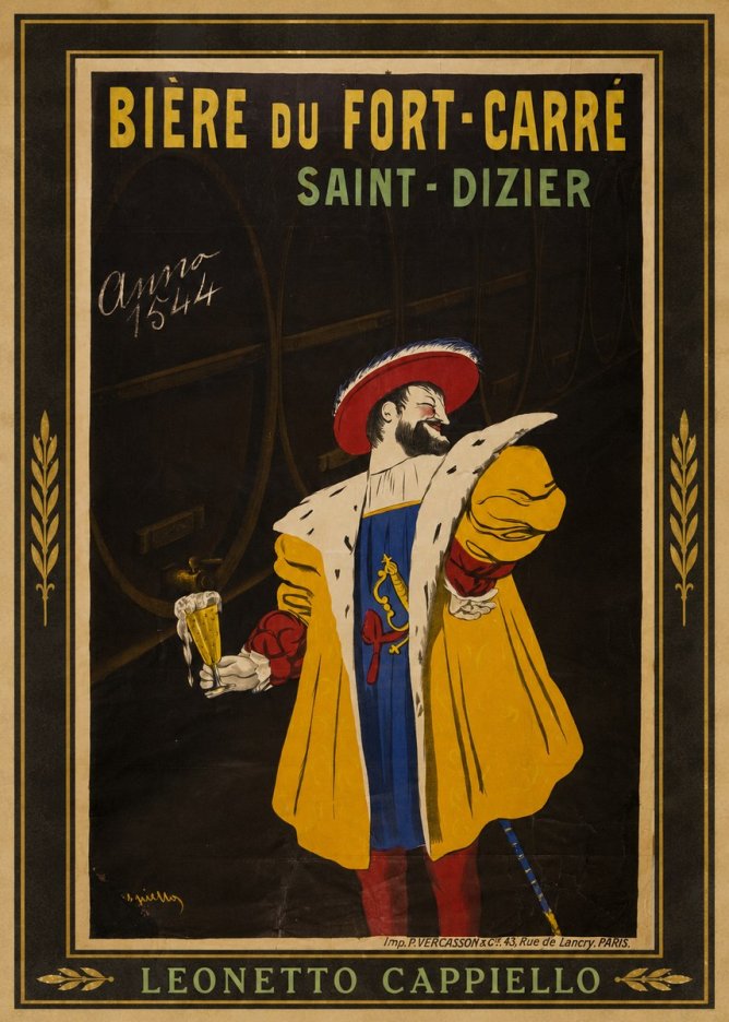 Leonetto Cappiello Bière Du Fort-carré Saint-dizier No1 - Poster