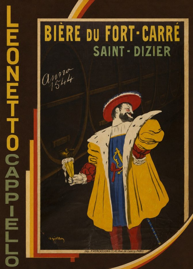 Leonetto Cappiello Bière Du Fort-carré Saint-dizier No2 - Poster