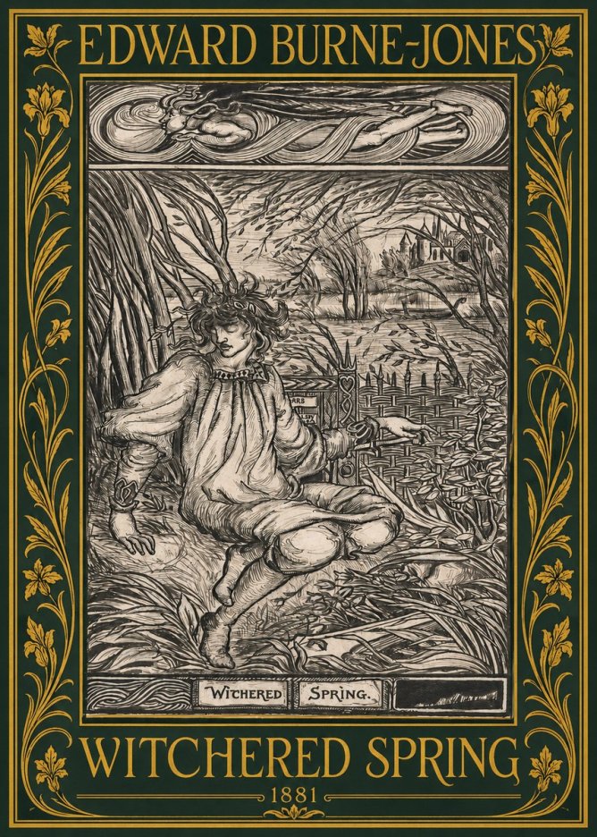 Edward Burne-Jones Withered Spring No2 - Poster