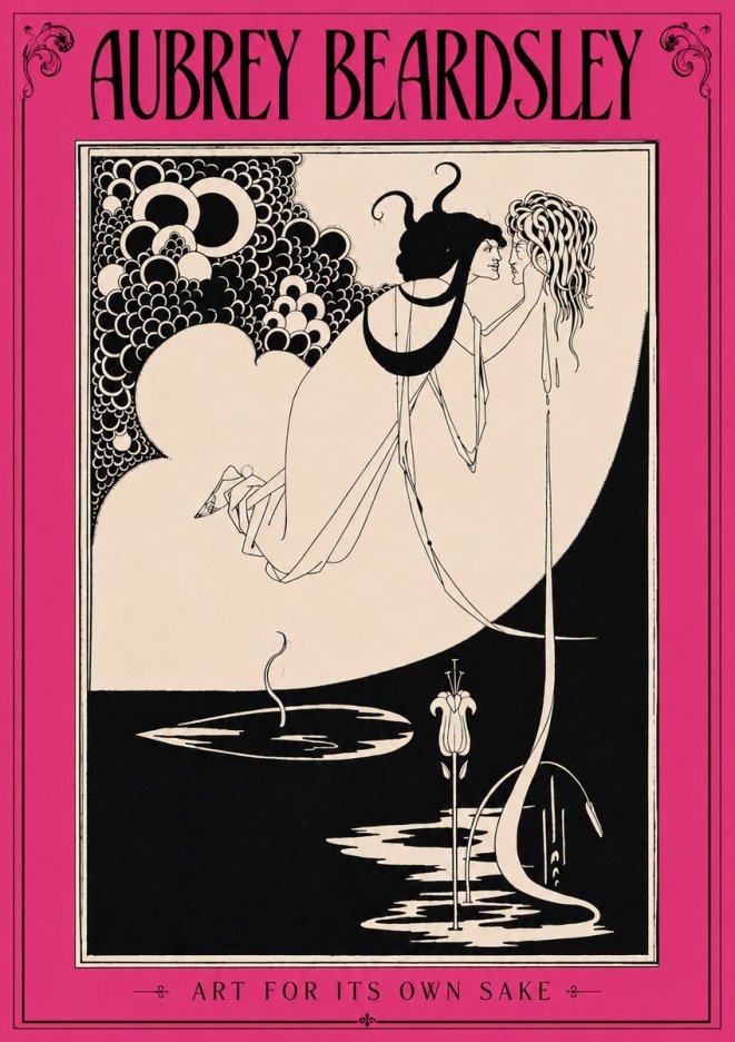 Aubrey Beardsley Art for Its Own Sake No3 - Poster