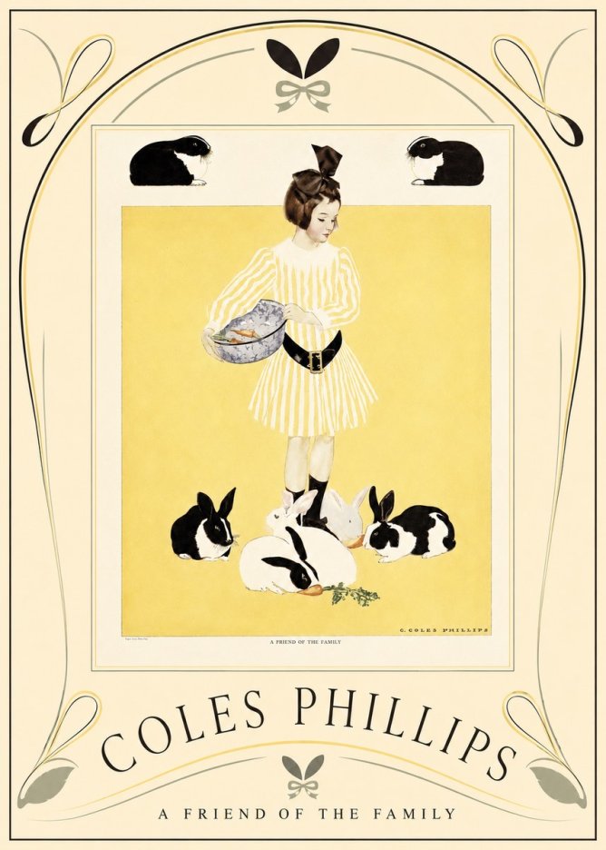 Coles Phillips A Friend of the Family No3 - Poster