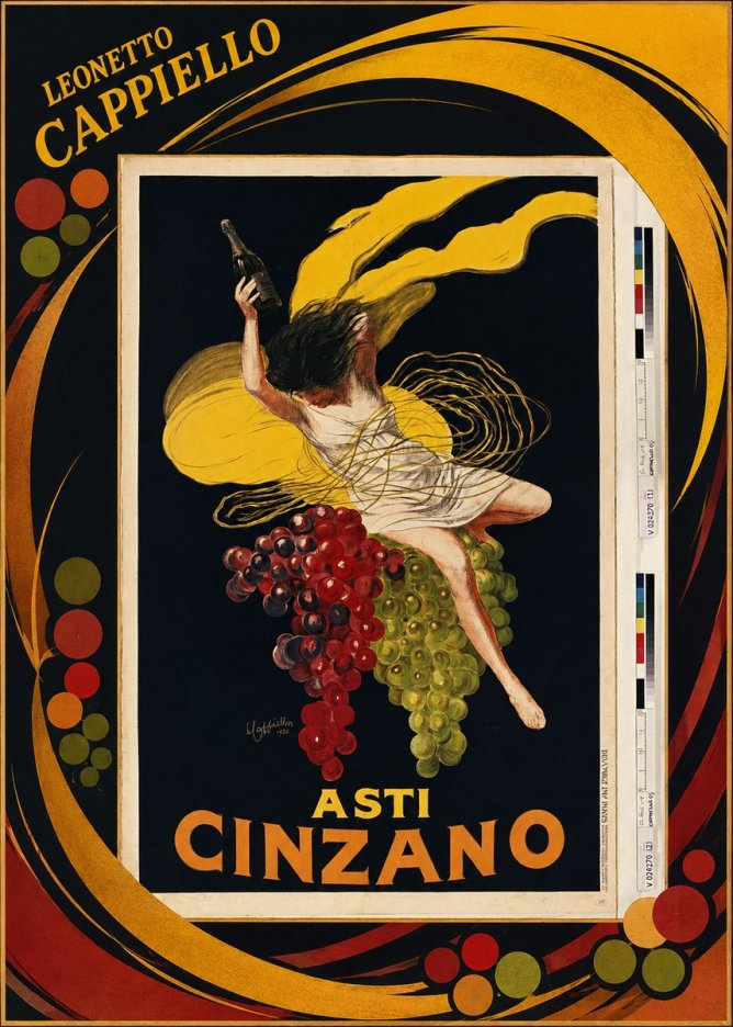 Leonetto Cappiello Asti Cinzano I No4 - Poster