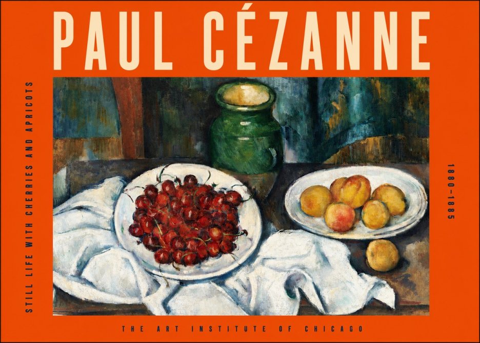 Paul Cézanne Still Life with Cherries and Apricots No2 - Poster
