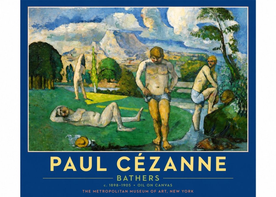 Paul Cézanne Bathers II No2 - Poster