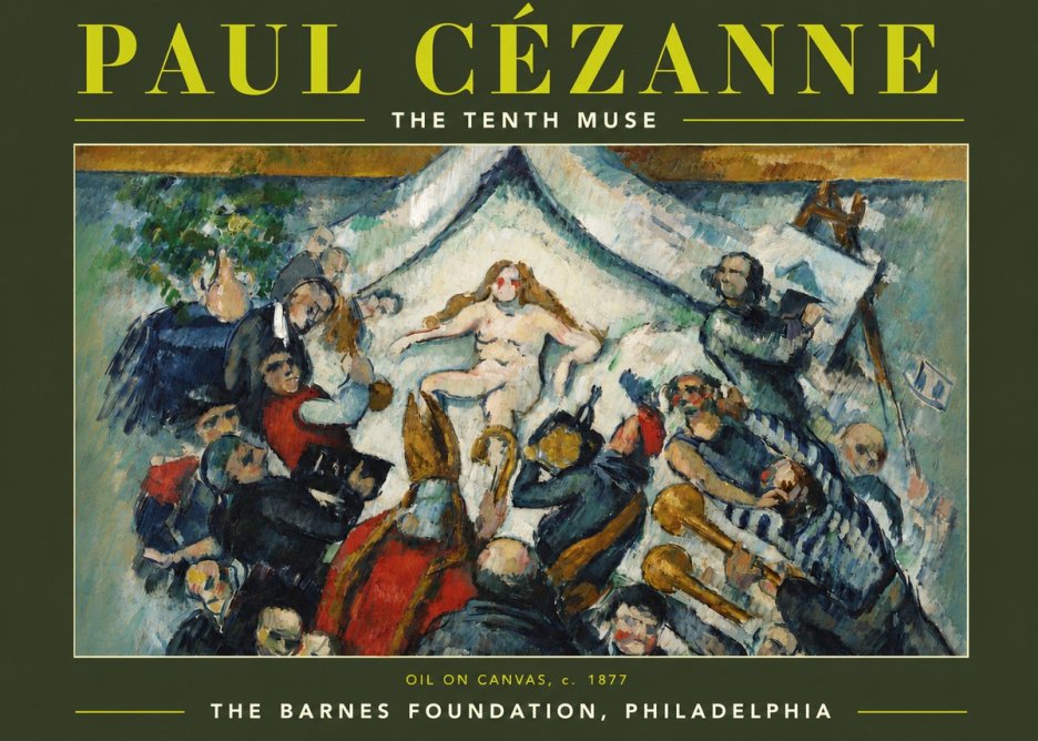 Paul Cézanne The Tenth Muse No4 - Poster