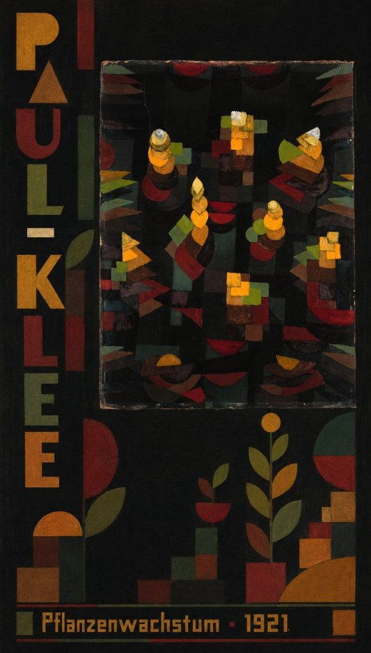 Paul Klee Pflanzenwachstum No5 - Poster