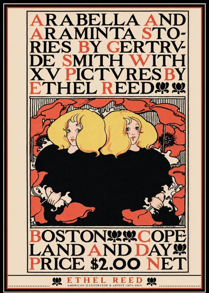 Ethel Reed Arabella and Araminta Stories No1 - Poster