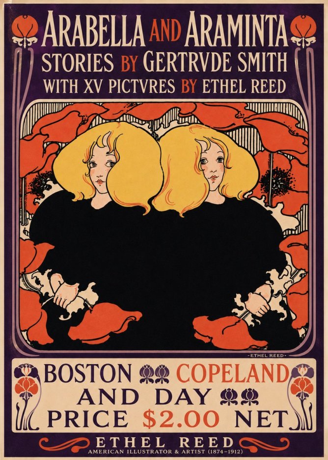 Ethel Reed Arabella and Araminta Stories No4 - Poster