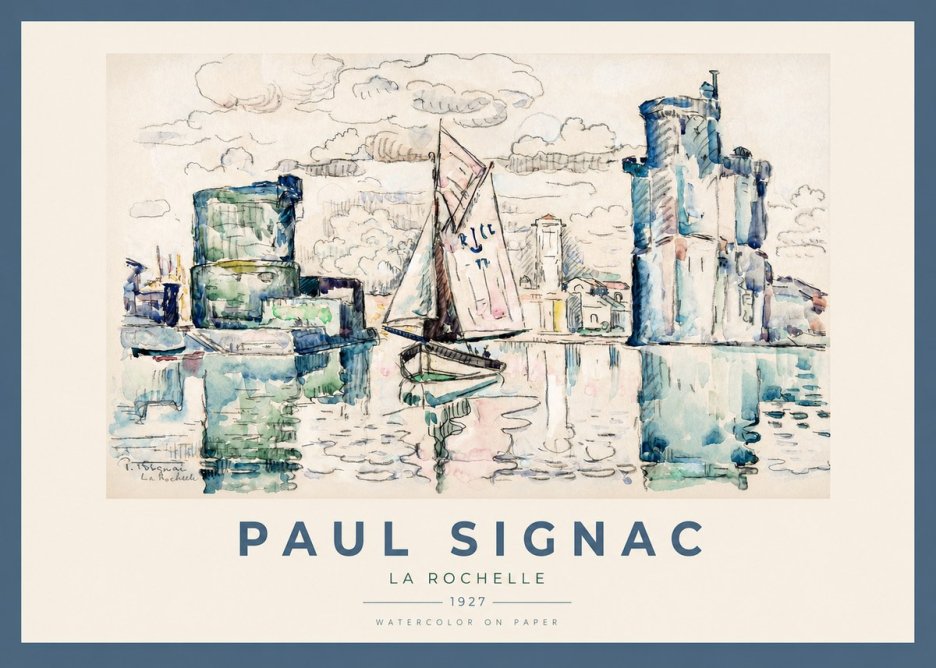 Signac La Rochelle II No2 - Poster