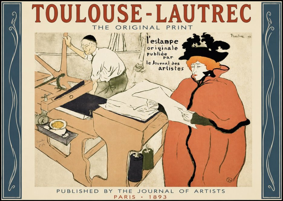 Toulouse-Lautrec L'estampe Originale No2 - Poster